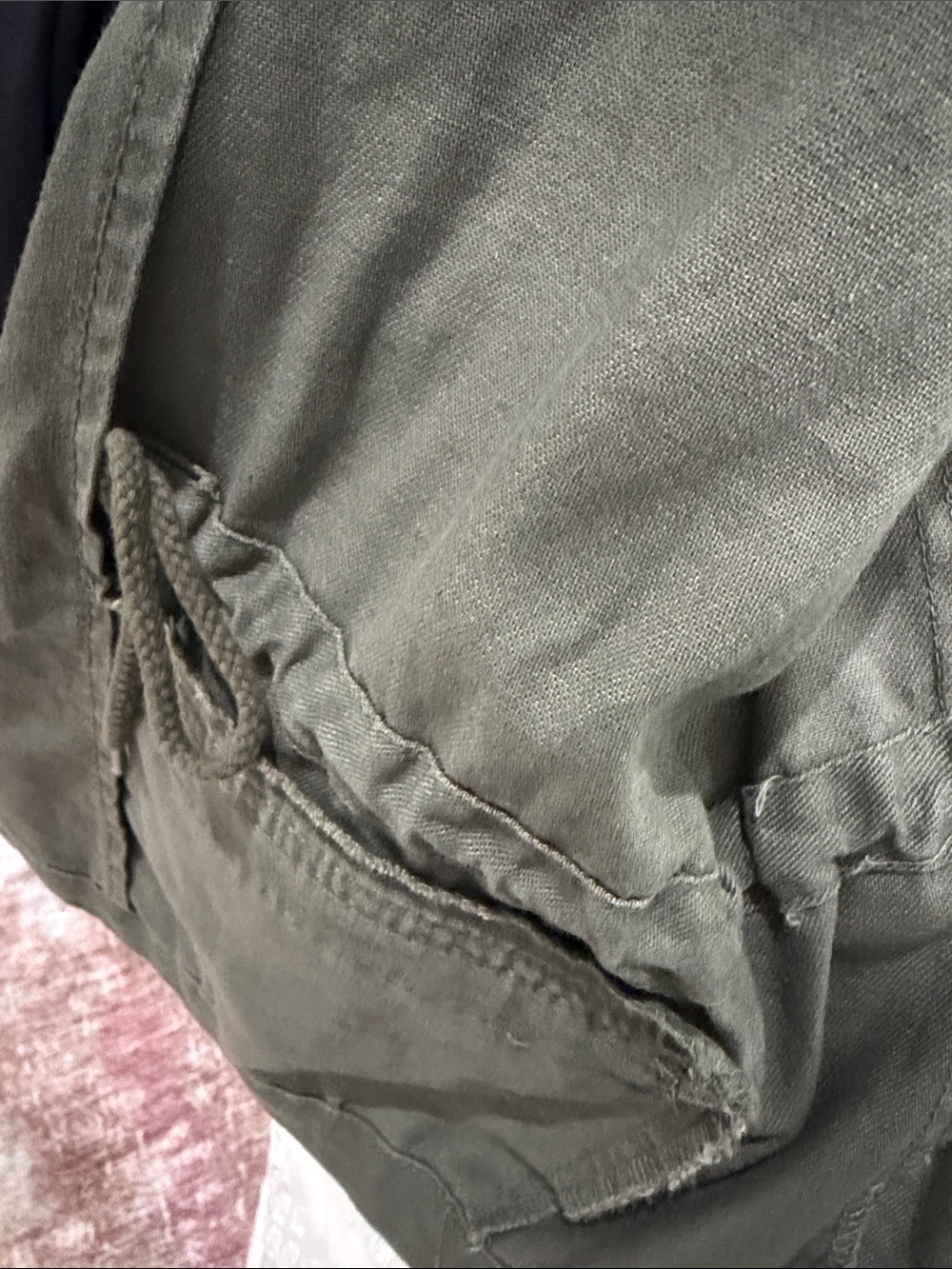 a.n.a army green  Utility Vest with Multiple Pockets NWT - Picture 5 of 5